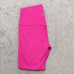 lululemon Align Pink Leggings 25”